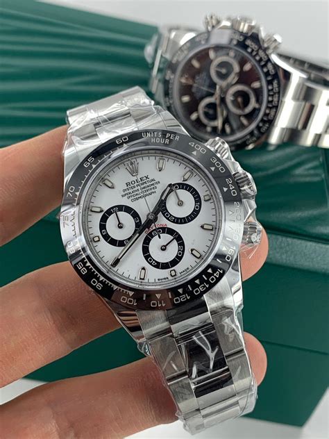 rolex daytona ceramic white dial